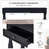 Console Table 63" Long Console Table with Drawers and Shelf for Entryway, Hallway, Living Room 84320608