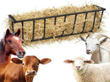 Large Capacity Hay Feeder, Heavy-Duty Steel Goat Hay Rack, 40.8" Long Wall Mounted Horse Hay Holder, 52973906