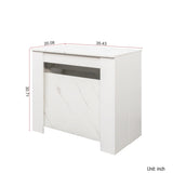 Multifunctional extendable console table W331P250559