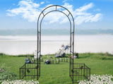 Metal Garden Arch Garden Arbor Trellis Climbing Plants Support Arch Outdoor Arch Wedding Arch Party 36360997