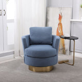 ZNTS Teddy Swivel Barrel Chair, Swivel Accent Chairs Armchair for Living Room, Reading Chairs for Bedroom W1361114595