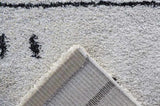 Granada Kienna Black, Charcoal, Ivory and White Polypropylene Area Rug B055P315610