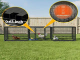83"Thickened Chicken Coop Durable Pigeon Cage Outdoor Use Comfortable Poultry Cage For Home Breeding 42757981