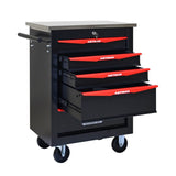 5 Drawers Multifunctional Tool Cart with Wheels,Metal Rolling Tool Cart Storage for Garage Workshop W1102P245250