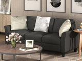 ZNTS 3-Seat Sofa Living Room Linen Fabric Sofa WF191004AAB