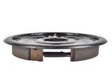 Passenger Side 12" Hydraulic Brake Backing Plate Compatible with 7,000 lb Trailer Axles Mounts to 63952071