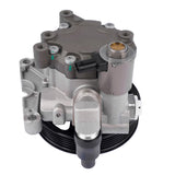 Power Steering Pump with Pulley Fit for Mercedes-Benz W211/S211 E350 2006 V6 3.5L Aluminum without 36965962