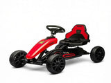 Red Kids Pedal Go Kart Swing Axle & Shock-Absorbing Wheels, Promote Kids Physical Exercise While 44398318
