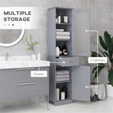 Bathroom Storage Cabinet-Grey 33017558