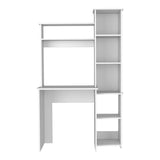 Versalles Writintg Desk, Two Superior Shelves, Five Cubbies -White B20092000