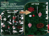 Christmas Artificial Tree Archway Decoration, Realistic PVC Holiday Tree Arch Frame for Outdoor 87110198