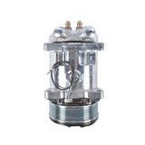 12V A/C Air Conditioning Compressor w/Clutch Replacement for Sanden 508 8-Groove Serpentine Pulley 97842305