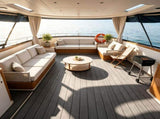 EVA Foam Decking 94.5 x 17.7 Inch Non-Slip Self-Adhesive Flooring 11.6 sq.ft Marine Grade for 07673108