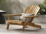 Folding Adirondack Chair Outdoor Wooden Accent Furniture Fire Pit Lounge Chairs,Foldable Design for N770P358873T