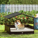 ZNTS Dog Bed/ Dog House / Rattan Pet Sofa （Prohibited by WalMart） 93445240