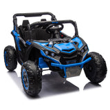 24V Two-Seater Kids Ride On UTV W/Parents Remote Control,Four-Wheel Suspension,Slow Start,Large W1578P184799