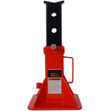 Heavy Duty Pin Type Professional Car Jack Stand with Lock, 22 Ton Capacity, Red, 1 Pair W465110077