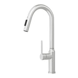 Bothwa Home 18.83" CUPC Certified Pull-down Kitchen Faucet B2724P262919