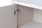 Accent Cabinet Farmhouse Style 3 Door Wooden Cabinet Sideboard Buffet Server Cabinet Storage W1435142948
