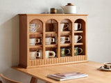 North America A Grade Cherry One Piece Solid Wood Storage Rack Simple European Style Solid Wood W1283P298338