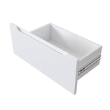 3 in 1 Vanity Desk with open Top Mirror,Small Make Up Vanity Set with Visible Glass Desktop,Compact W331P265782