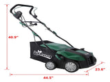 Garden Scarifier, 2-in-1 16INCH Dethatcher Scarifier,15 Amp Electric Lawn Dethatcher,Removable W46568154