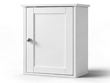 White P2 MDF painted cabinet, 34.6*20*50cm, single door with one shelf, bathroom vanit 12340414