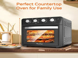 Plum Chef Air Fryer Oven 27.5QT, 6-in-1 Countertop Convection Oven, Air Fry, Bake, Broil, Toast, W1002P415296