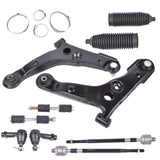 Control Arm Ball Joints Tie Rod Ends Front Lower for 02-07 Mitsubishi Lancer FWD K620384 K620345 89786245