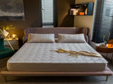 Quilted Fitted Sheet King Size, Fits Mattress Upto 15" Deep, 3-Piece Set 97002897