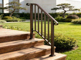 Copper Outdoor 2-Step Iron Handrail 53230346