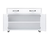 Two door Side Table-White W28203337