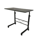 ZNTS [Old code:16950149]Removable P2 15MM Chipboard & Steel Side Table Black 73019330