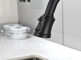 Single Handle High Arc Pull Out Kitchen Faucet,Single Level Stainless Steel Kitchen Sink Faucets 75411374