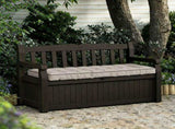 Outdoor Bench Cushion, 63 20 4 Inch, Tufted Waterproof Swing Cushion with Ties, for Patio Bench 49674347