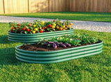 Galvanized Raised Garden Bed 6x3x1ft - Heavy Duty Metal Planter Box for Vegetables, Herbs & Flowers, W840P499237