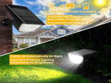 Solar Powered Outdoor Spotlight 32 High LED 800LM Output, Day Night Auto Switch 3 18528122