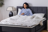 10 Inch Breathable Cool Cover Memory Foam Individual Pocket Spring Hybrid Mattress T3673P343905