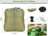 Camping Hammock, Portable Double Hammock with Net,600lbs Load 2 Persons Hammock w/Mosquito Net 23289829