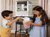12oz Commercial Popcorn Machine with Cart, 3 Control Buttons Electric Popcorn Maker, Comes with 3 W2841P392621