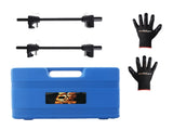 2x Coil Spring Compressor Tools Kits fit for MacPherson Struts Shocks W/Detent Pins 13710487