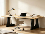 70.86" Executive Desk, Modern Computer Desk with Storage for Home Office 22779403