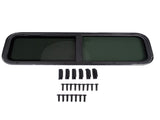 RV Window Universal 42" W X 12"H Horizontal Sliding Glass Waterproof & Dustproof 92247950