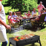 Portable BBQ Barbecue Grill Foldable Charcoal Grill Camping Garden Outdoor Travel 40376126
