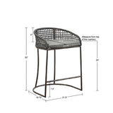 Woven Counter Stool 25" B035118572