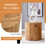 The cylindrical table with its patterned design can be easily integrated into a variety of interior W1512P366006