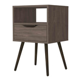 Allie Nightstand, Superior Top, Open Shelf, One Drawer B128P148650