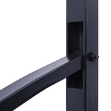 Handrails for Outdoor Steps, Fit 1 or 3 Steps Outdoor Stair Railing, White Wrought Iron Handrail, W465124226