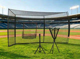 Softball & Baseball Net with Strike Zone Tee Caddy And Portable Carry Bag Pitching Hitting Training 06232030