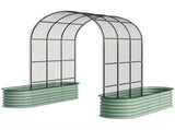 Garden Bed Galvanized Planter 67402593